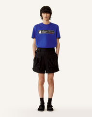 T-shirt Imprimé Etiquette Lanvin Blue