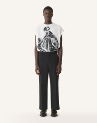 T-shirt Imprimé La Mère Et L'enfant White