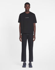 Black Lanvin Embroidered T-shirt