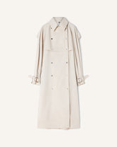 Trench En Coton White
