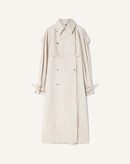 Trench En Coton White