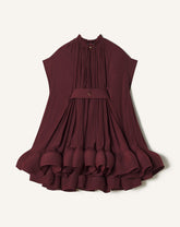 Red Short Charmeuse Dress