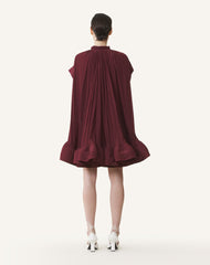 Red Short Charmeuse Dress