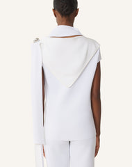 Haut En Viscose White