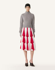 Pull Dos Nu En Cachemire Black