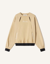 Sweatshirt Ruban Lanvin Beige