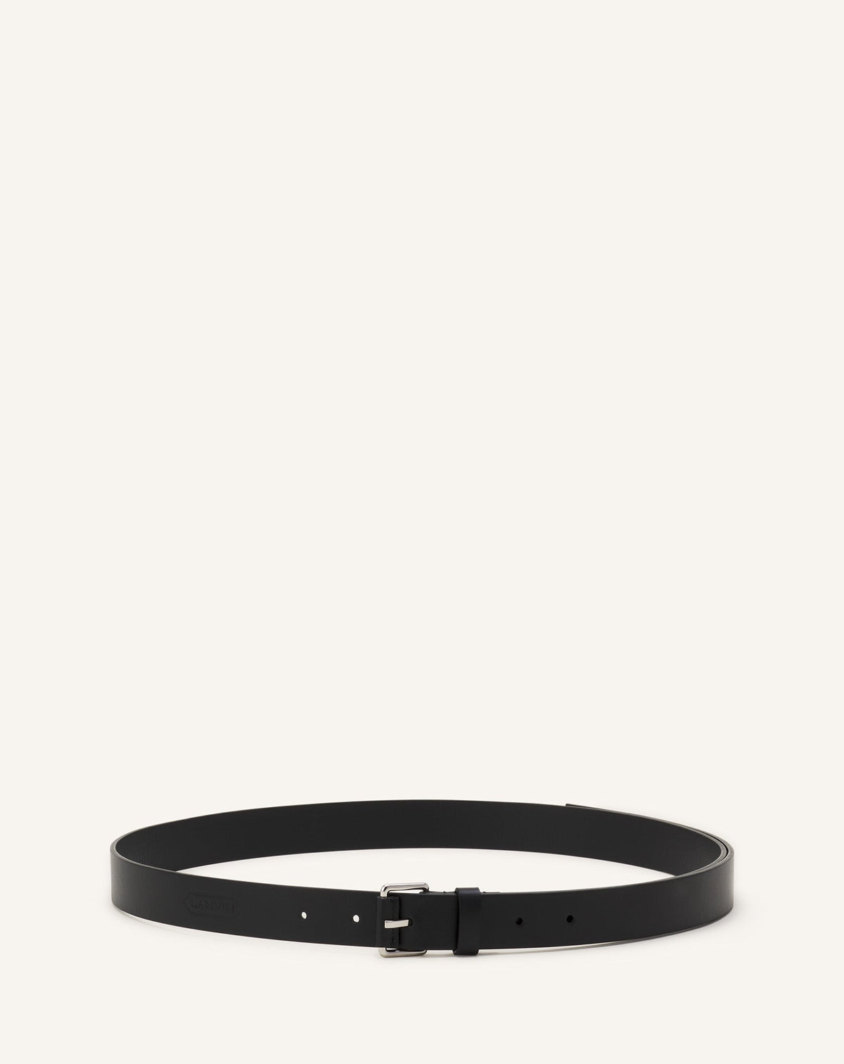 Black Compagnon Leather Belt