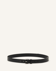 Black Compagnon Leather Belt