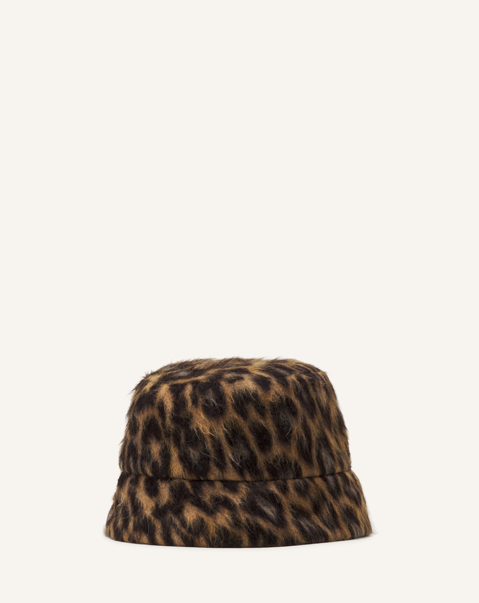 Multicolor Leopard Print Reversible Bucket Hat