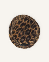 Multicolor Leopard Print Reversible Bucket Hat