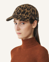 Multicolor Leopard Print Cap