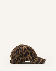 Multicolor Leopard Print Cap