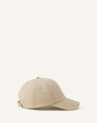 Casquette Signature Lanvin En Coton White