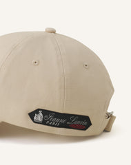 Casquette Signature Lanvin En Coton White