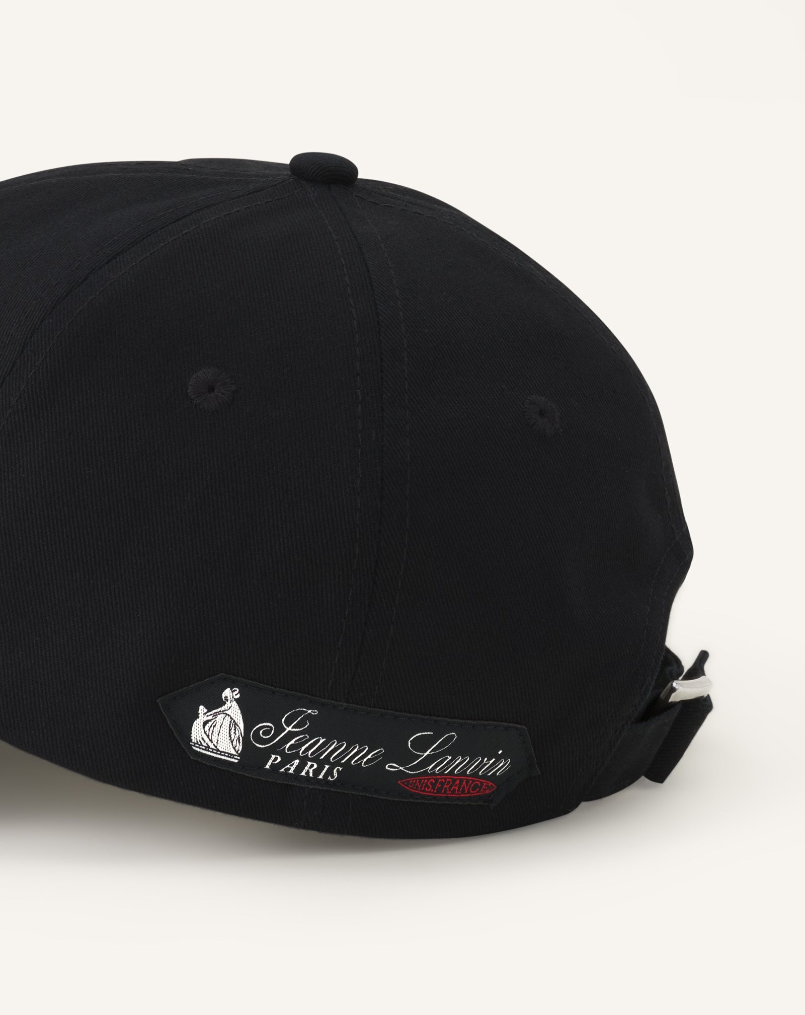 Casquette Signature Lanvin En Coton