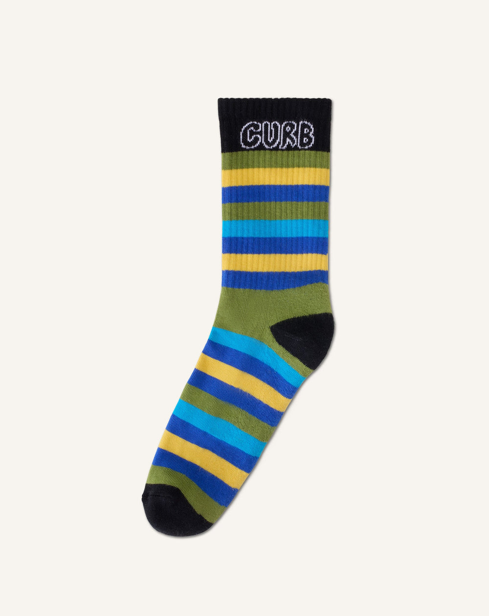 Chaussettes Rayées Curb En Coton