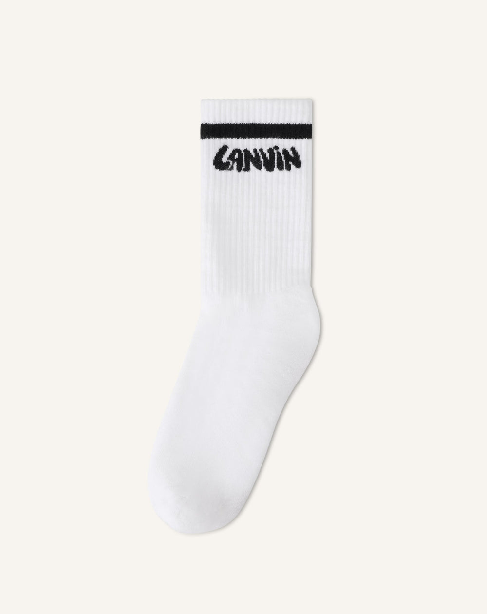 Chaussettes Lanvin En Coton White