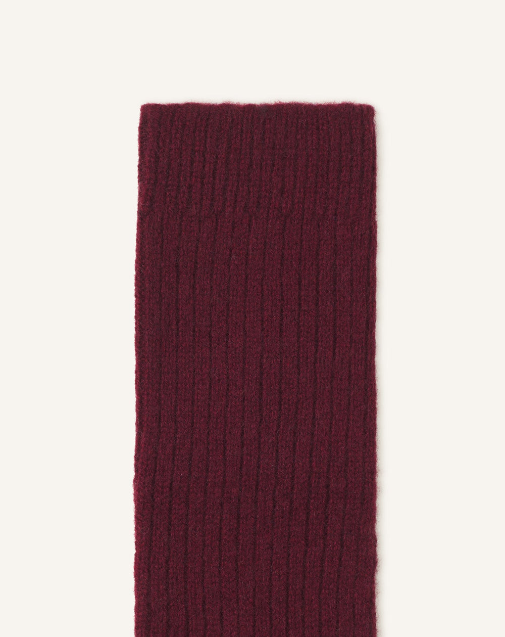 Red Lanvin Cashmere Socks