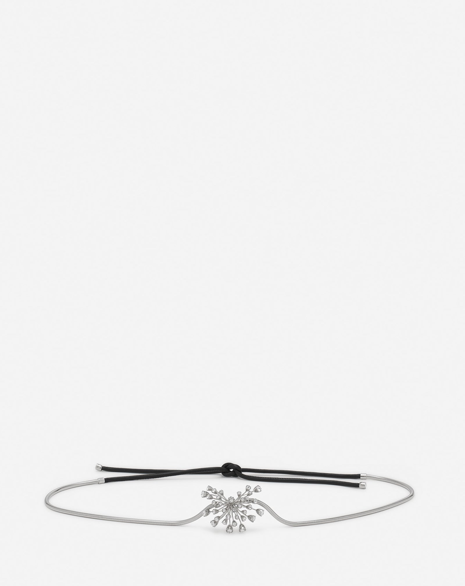 Silver Traviata By Lanvin Brass And Leather Belt