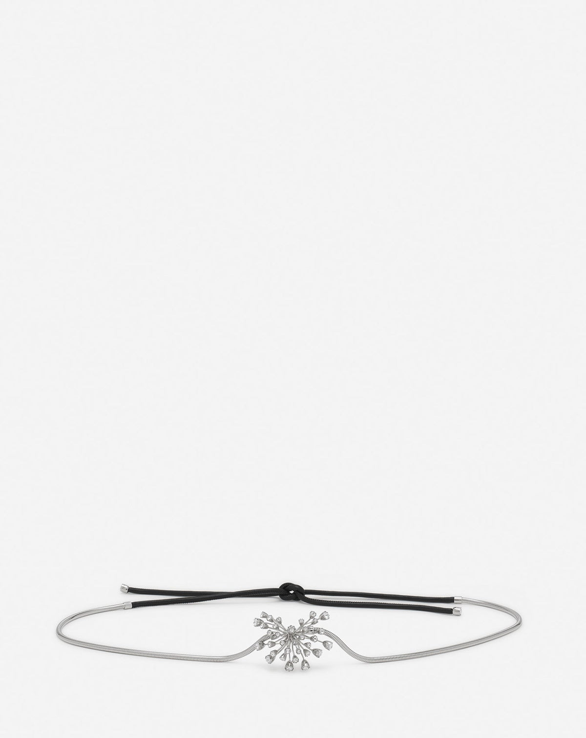 Silver Traviata By Lanvin Brass And Leather Belt