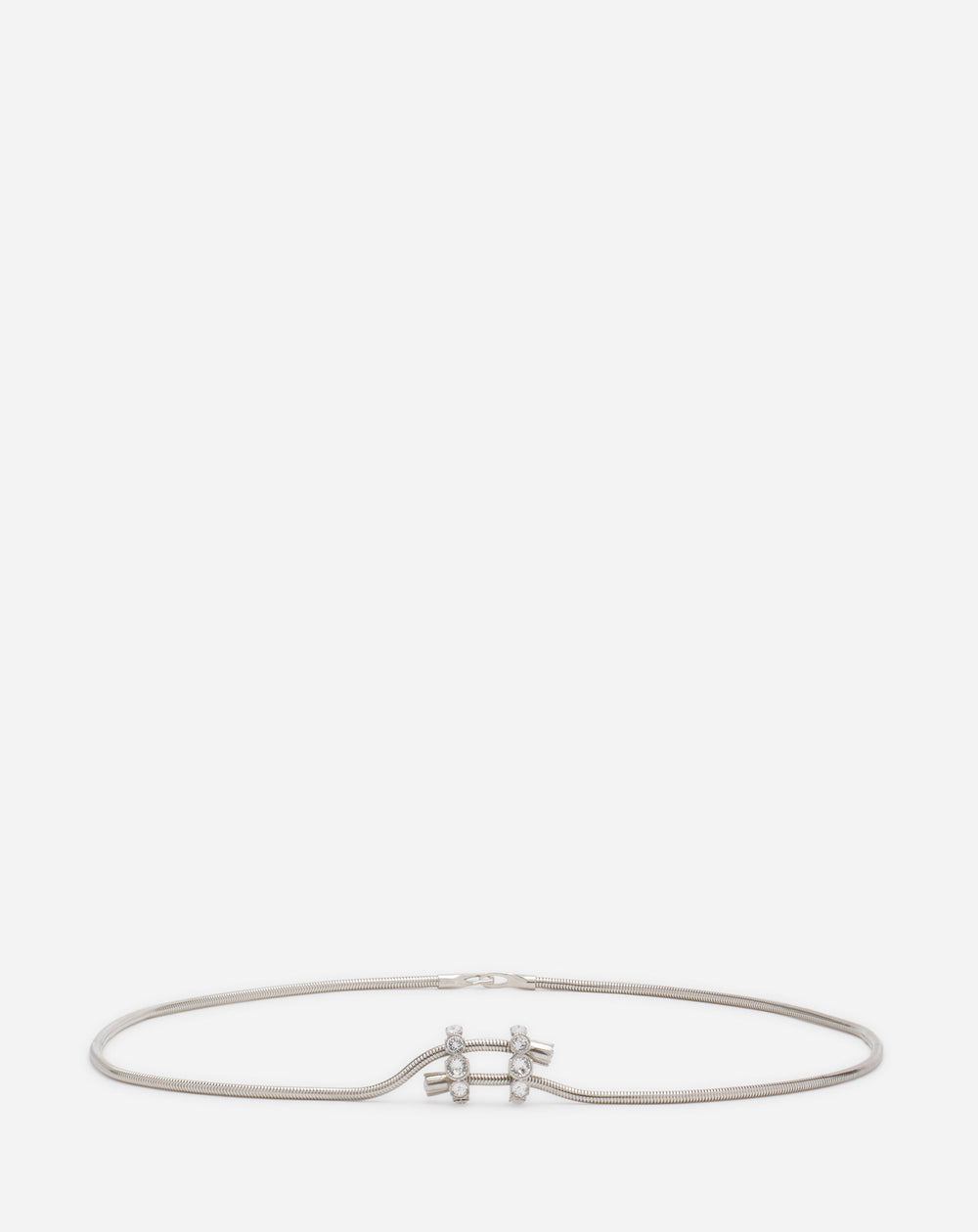 Silver Traviata By Lanvin Brass Belt