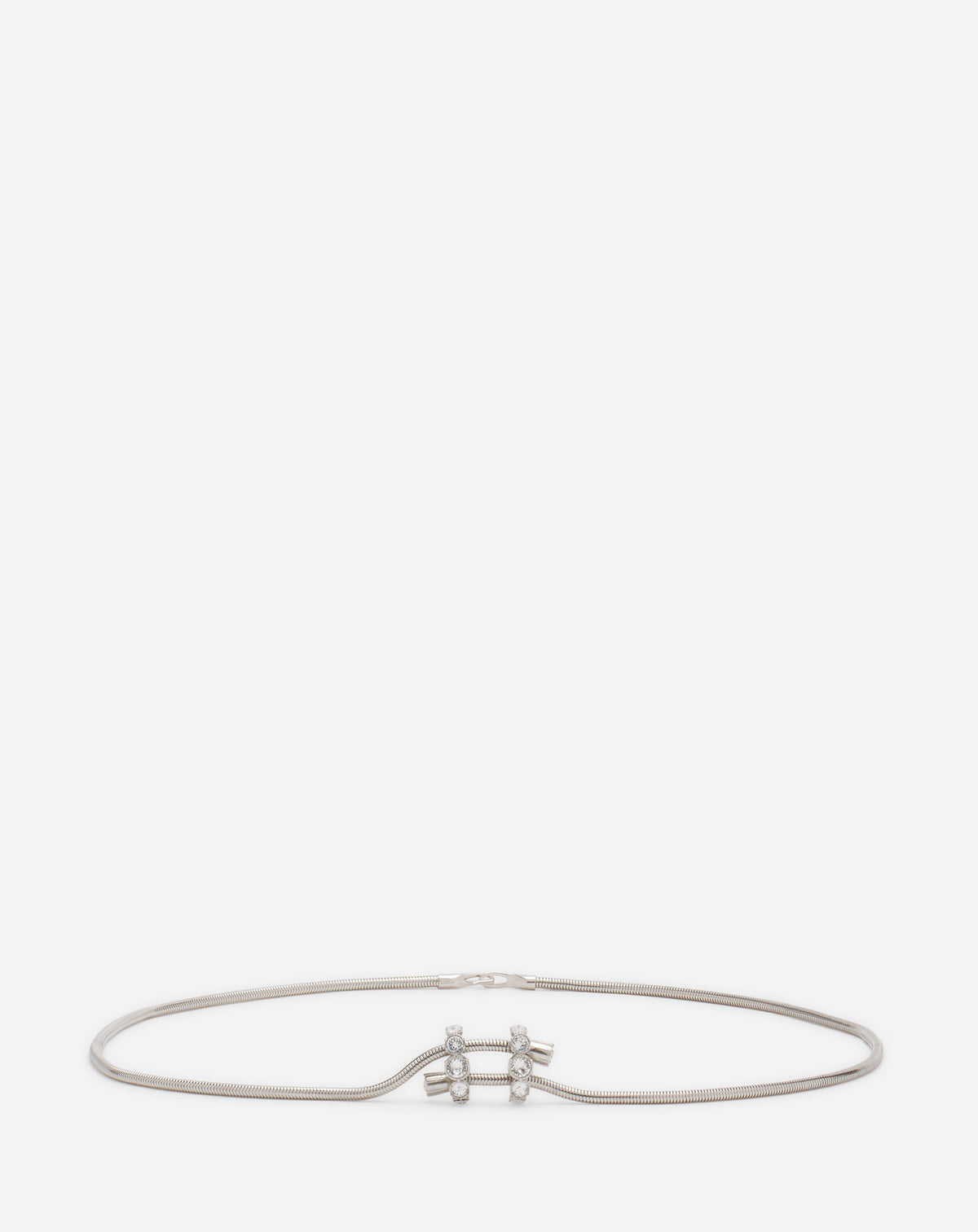 Silver Traviata By Lanvin Brass Belt