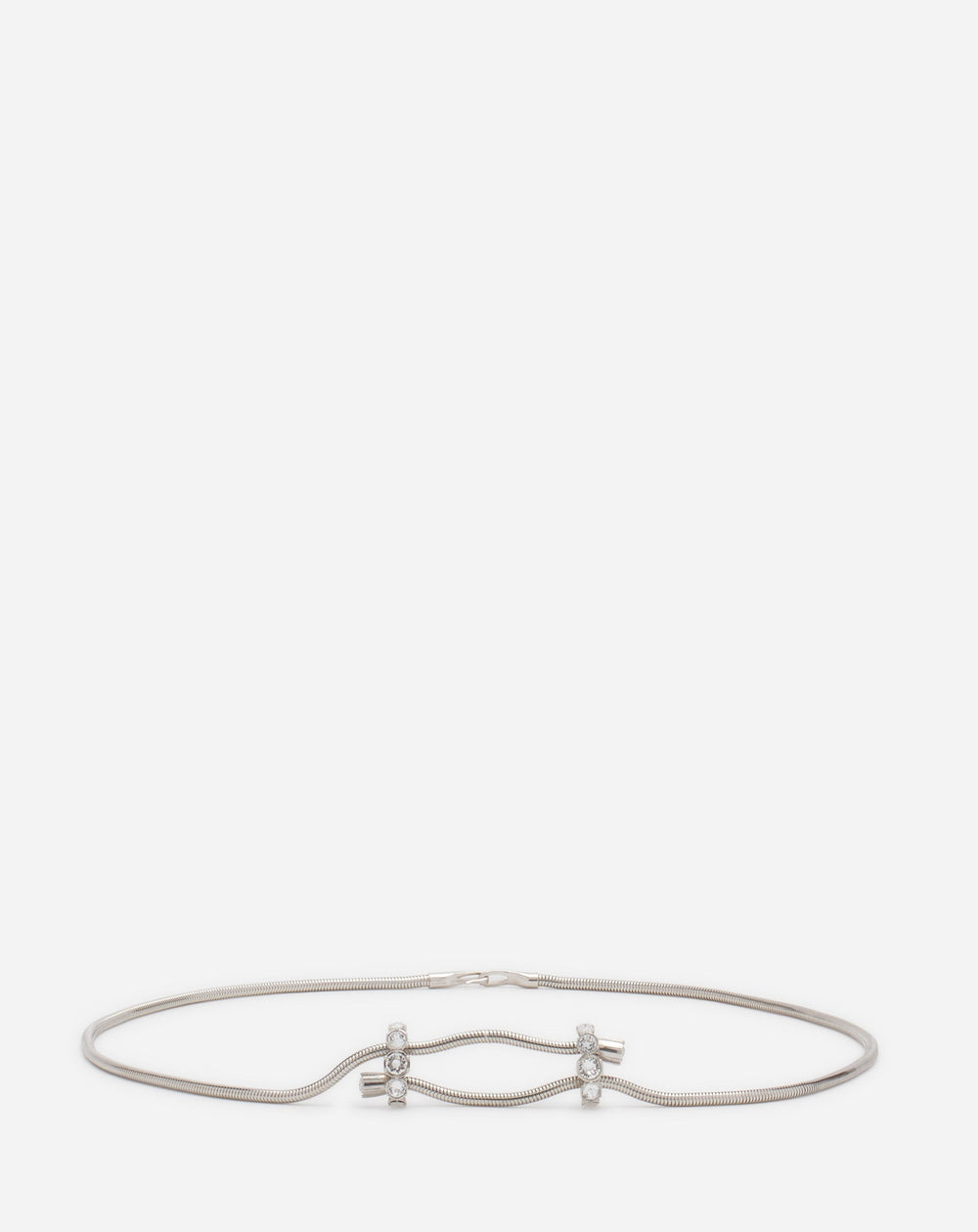 Silver Traviata By Lanvin Brass Belt