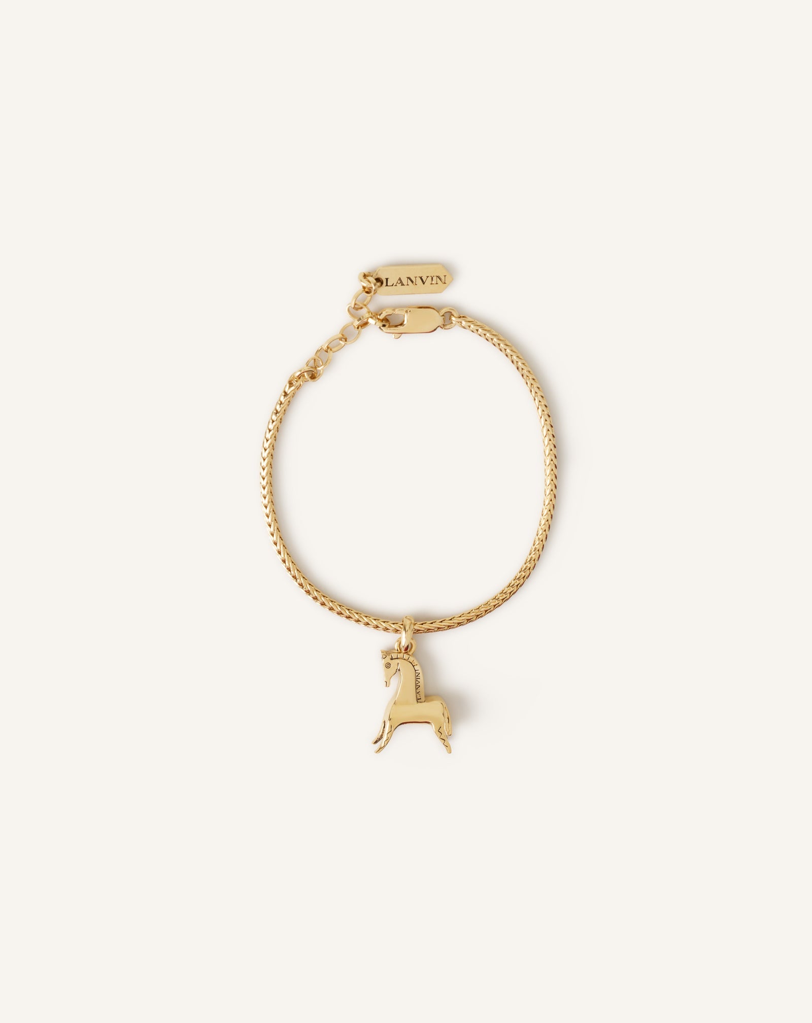 Bracelet Lunar Year Pendentif Cheval Silver