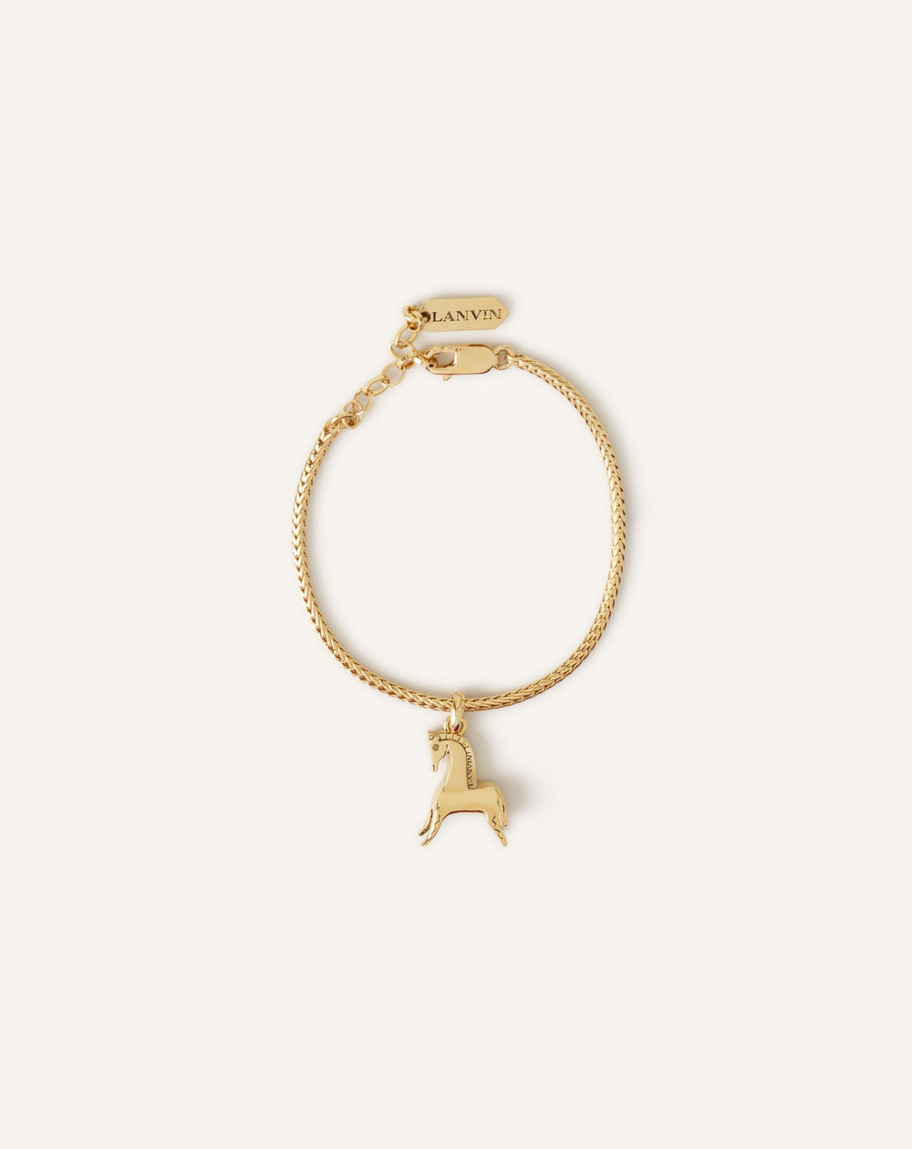 Bracelet Lunar Year Pendentif Cheval Silver