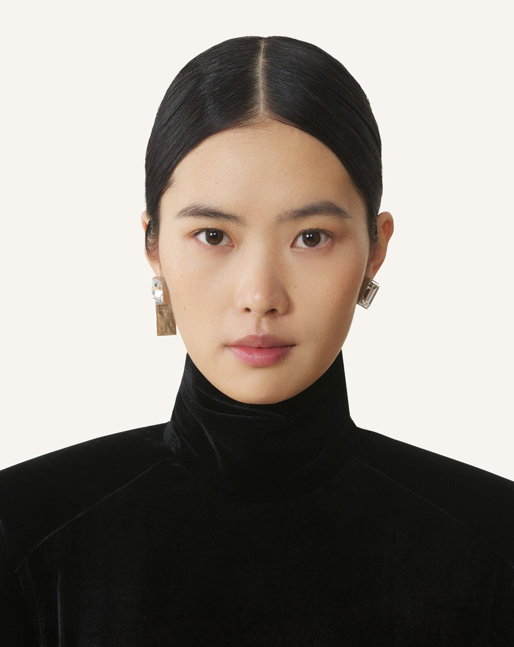 Silver Rhythmique Asymmetrical Earrings