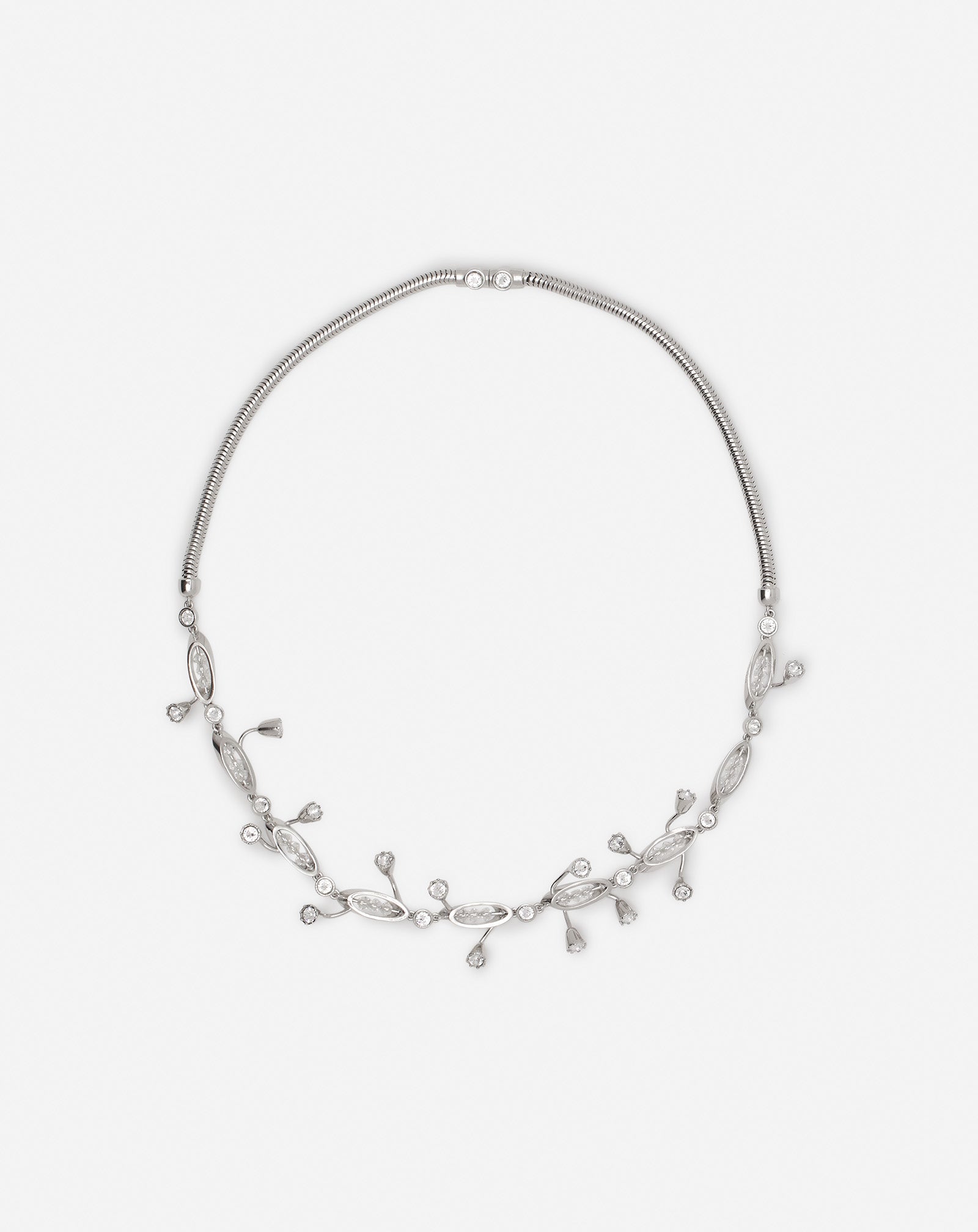 Silver Aede Necklace