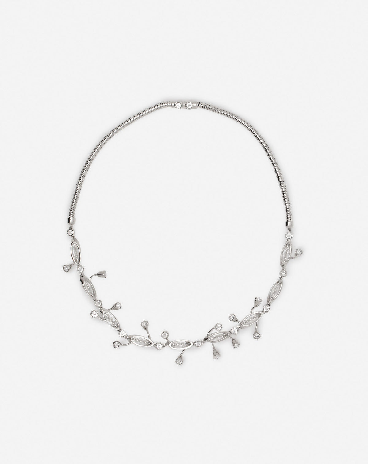 Silver Aede Necklace