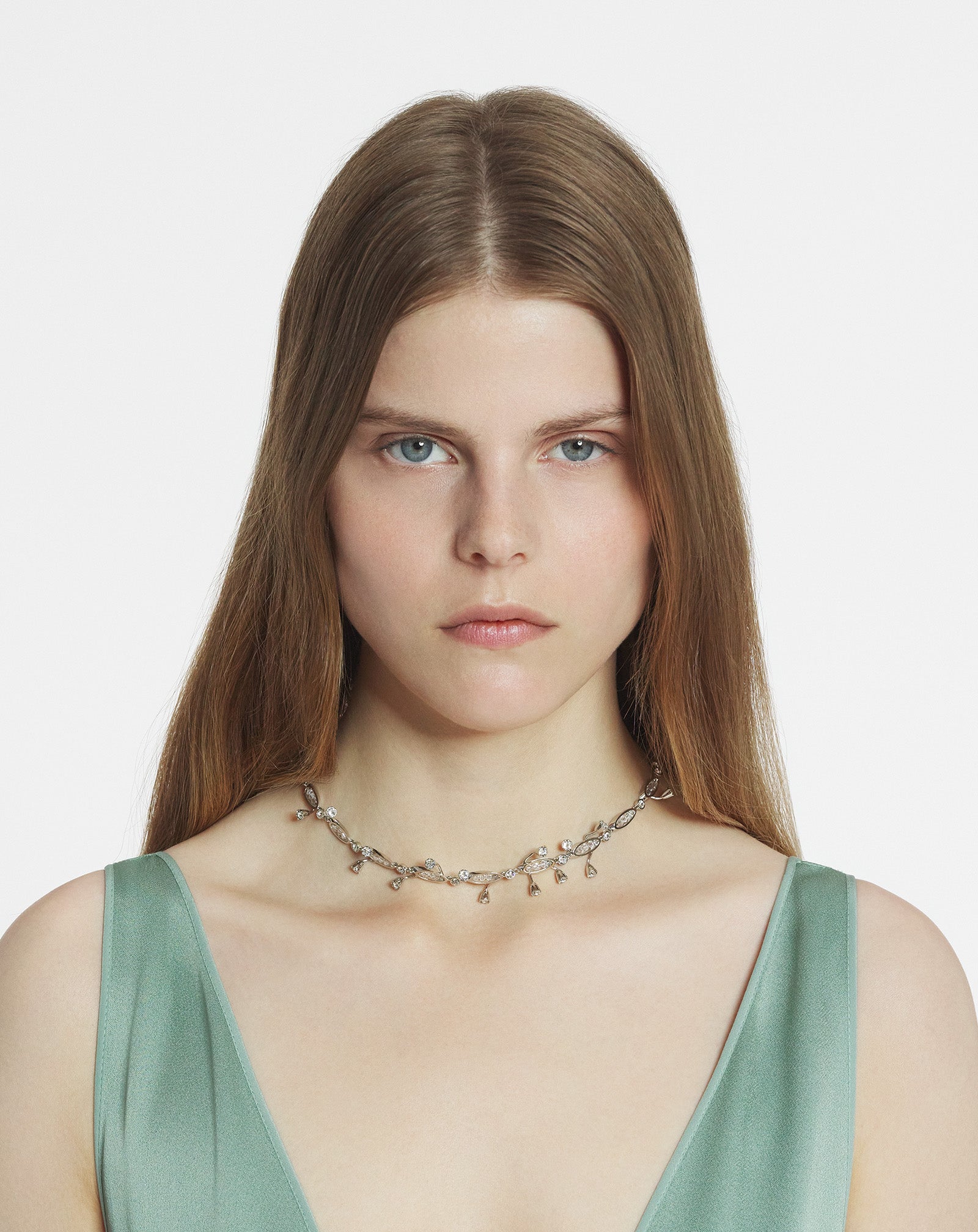 Silver Aede Necklace