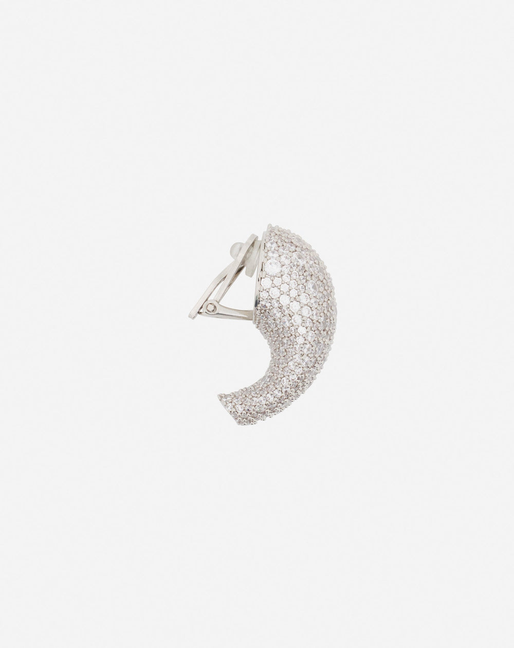 Silver Haute Séquence Rhinestone Earrings