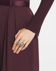 Silver Traviata By Lanvin Ring