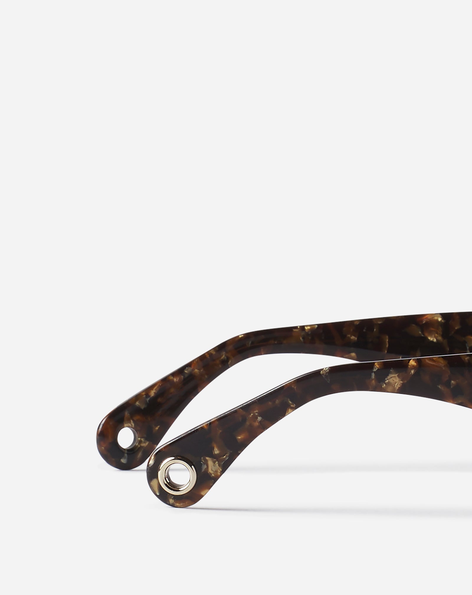 Silver Lanvin Logo Sunglasses