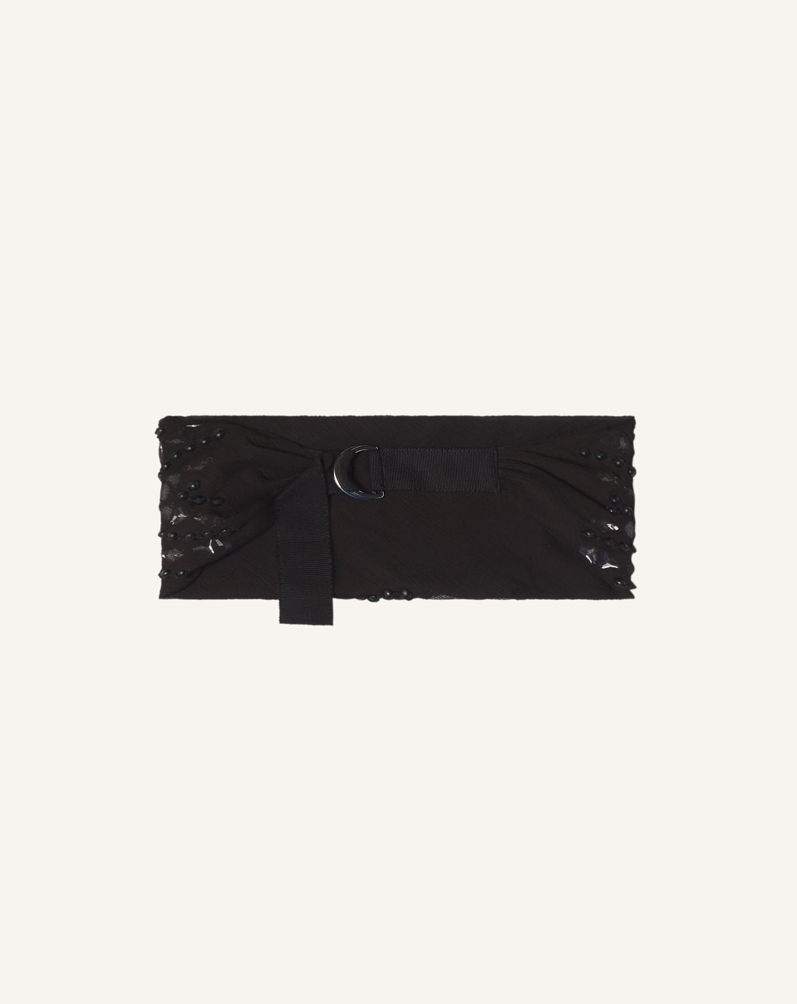 Bandeau Avec Broderies Black