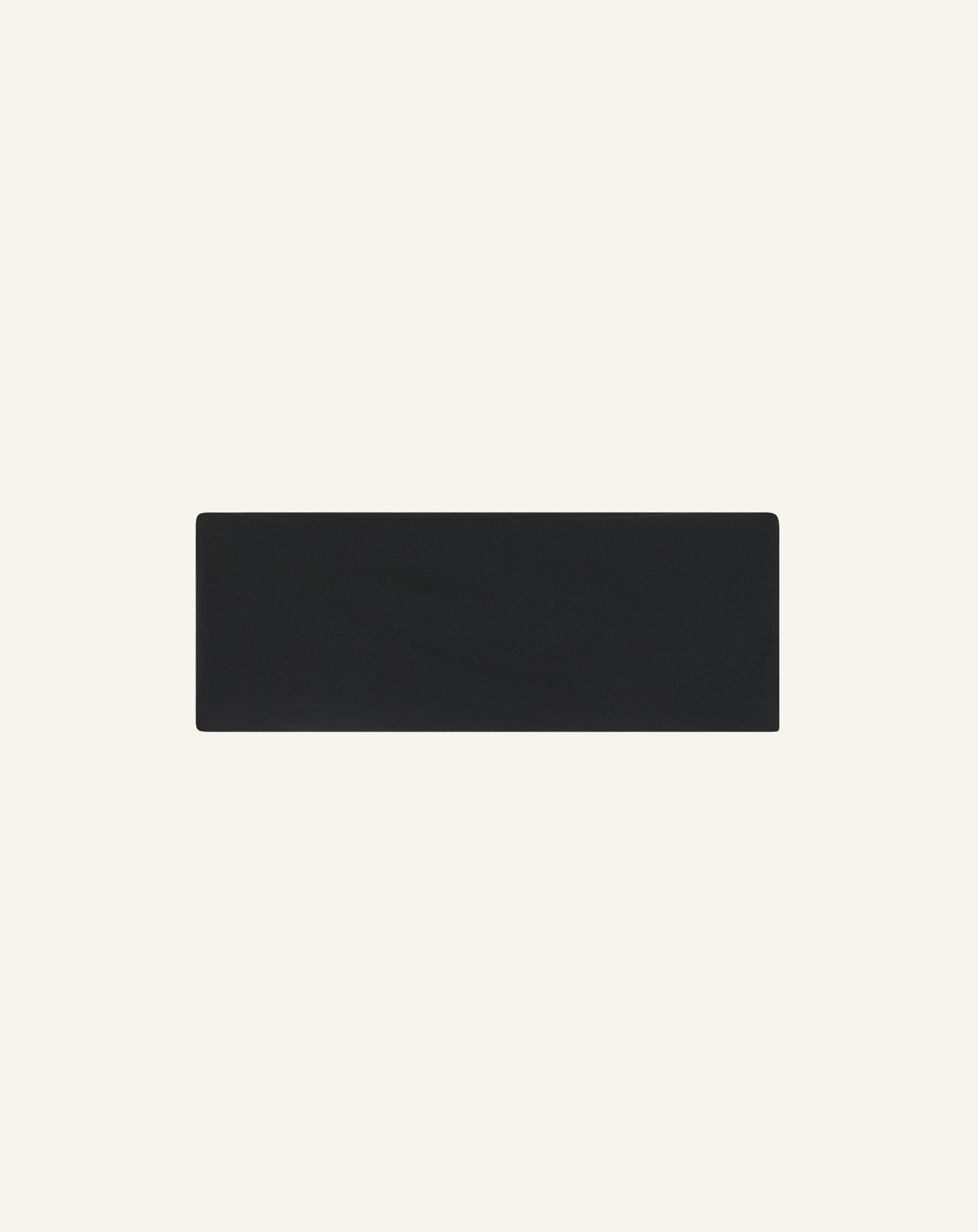 Bandeau Avec Gros Grain Black