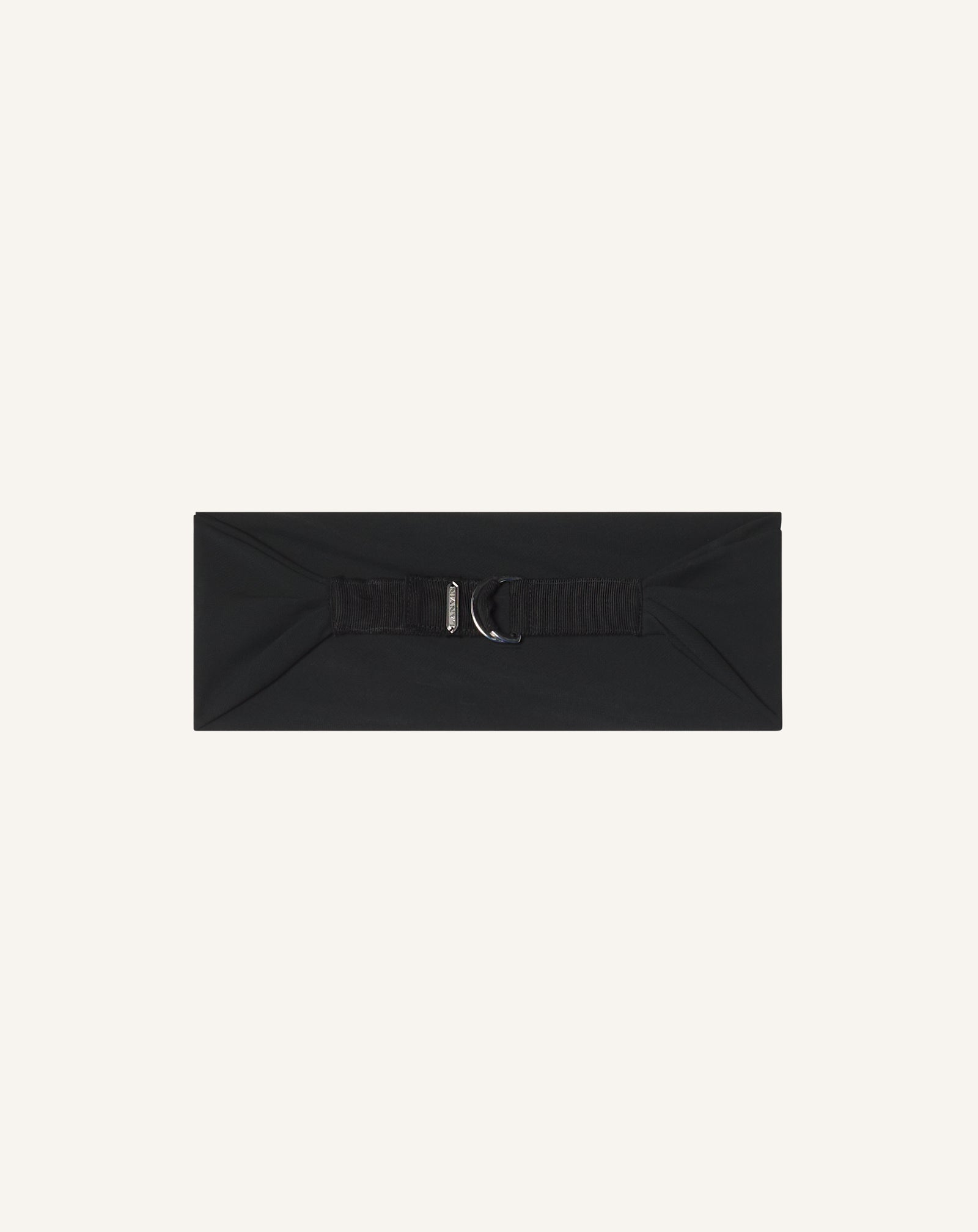 Bandeau Avec Gros Grain Black