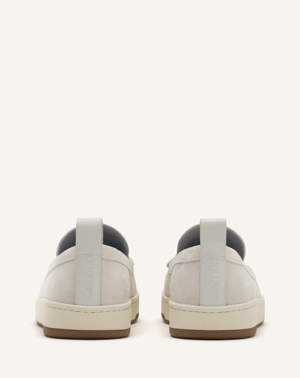 White Cruiser Suede Moccasins