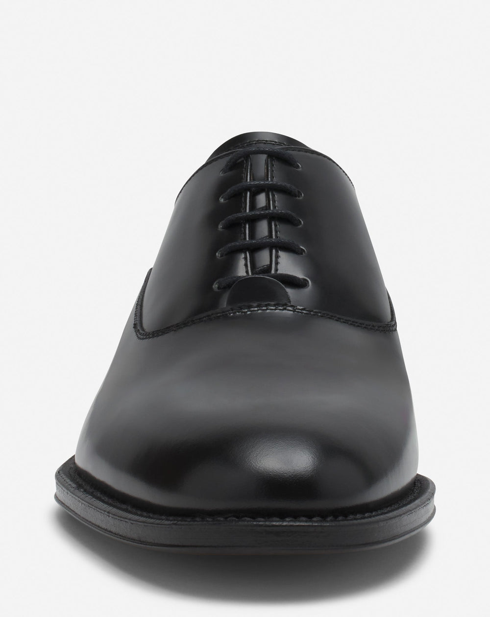 Black Lanvin Signature Leather Oxford Shoes