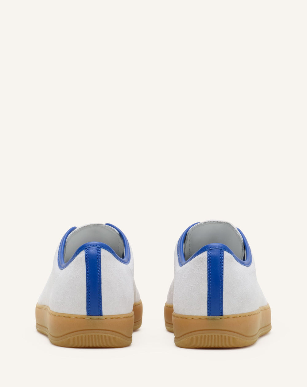 Blue Dbb1 Leather And Suede Sneakers