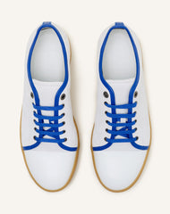 Blue Dbb1 Leather And Suede Sneakers
