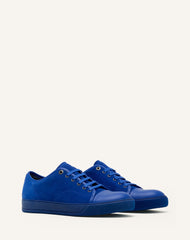 Blue Dbb1 Leather And Suede Sneakers