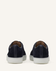 Blue Dbb1 Leather And Suede Sneakers