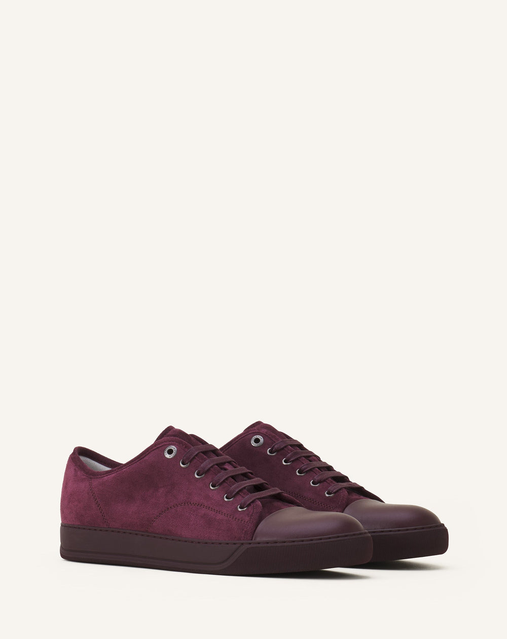 Brown Dbb1 Leather And Suede Sneakers