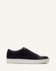 Blue Dbb1 Sneakers In Suede And Patent Leather