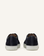 Blue Dbb1 Sneakers In Suede And Patent Leather