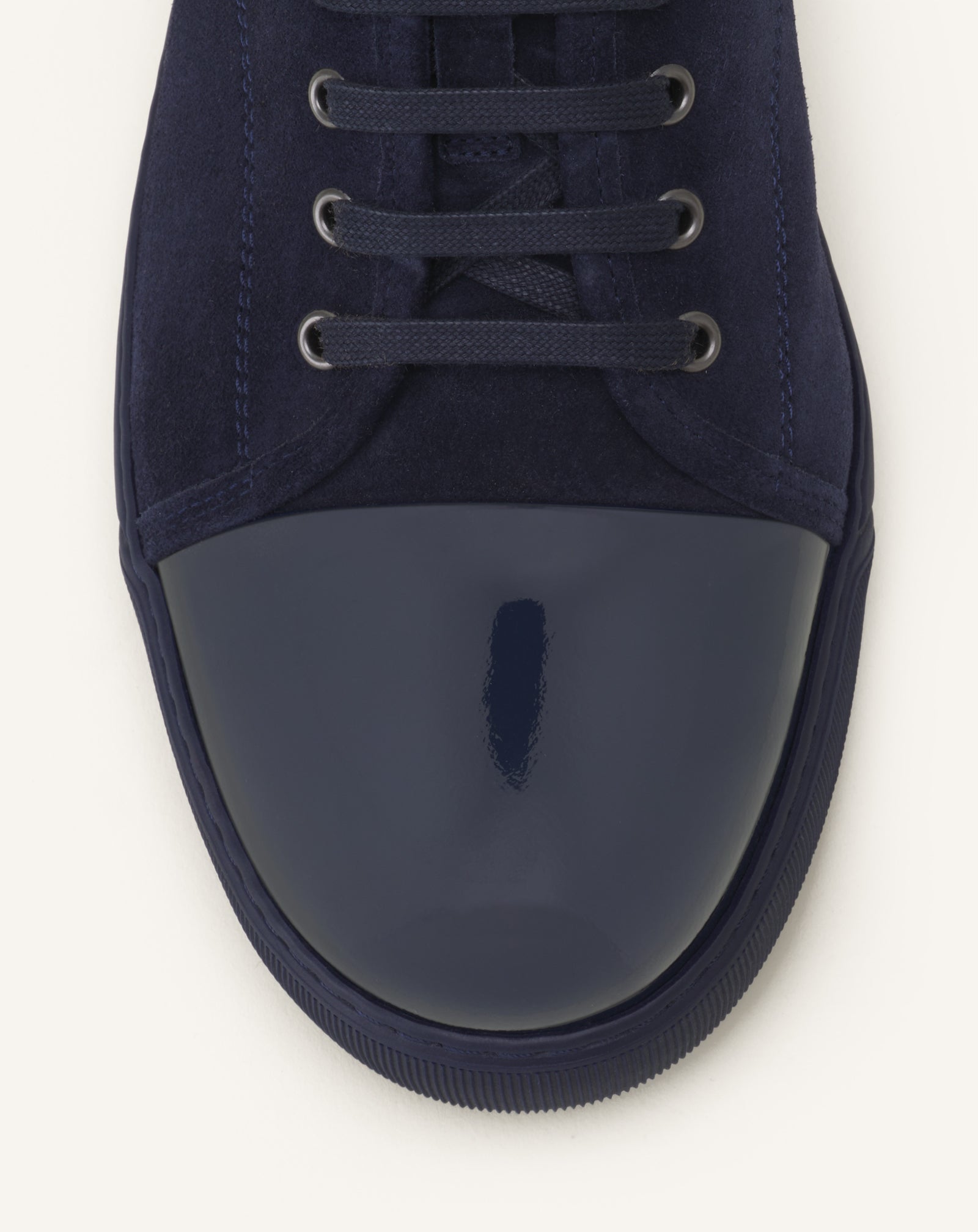 Blue Dbb1 Sneakers In Suede And Patent Leather