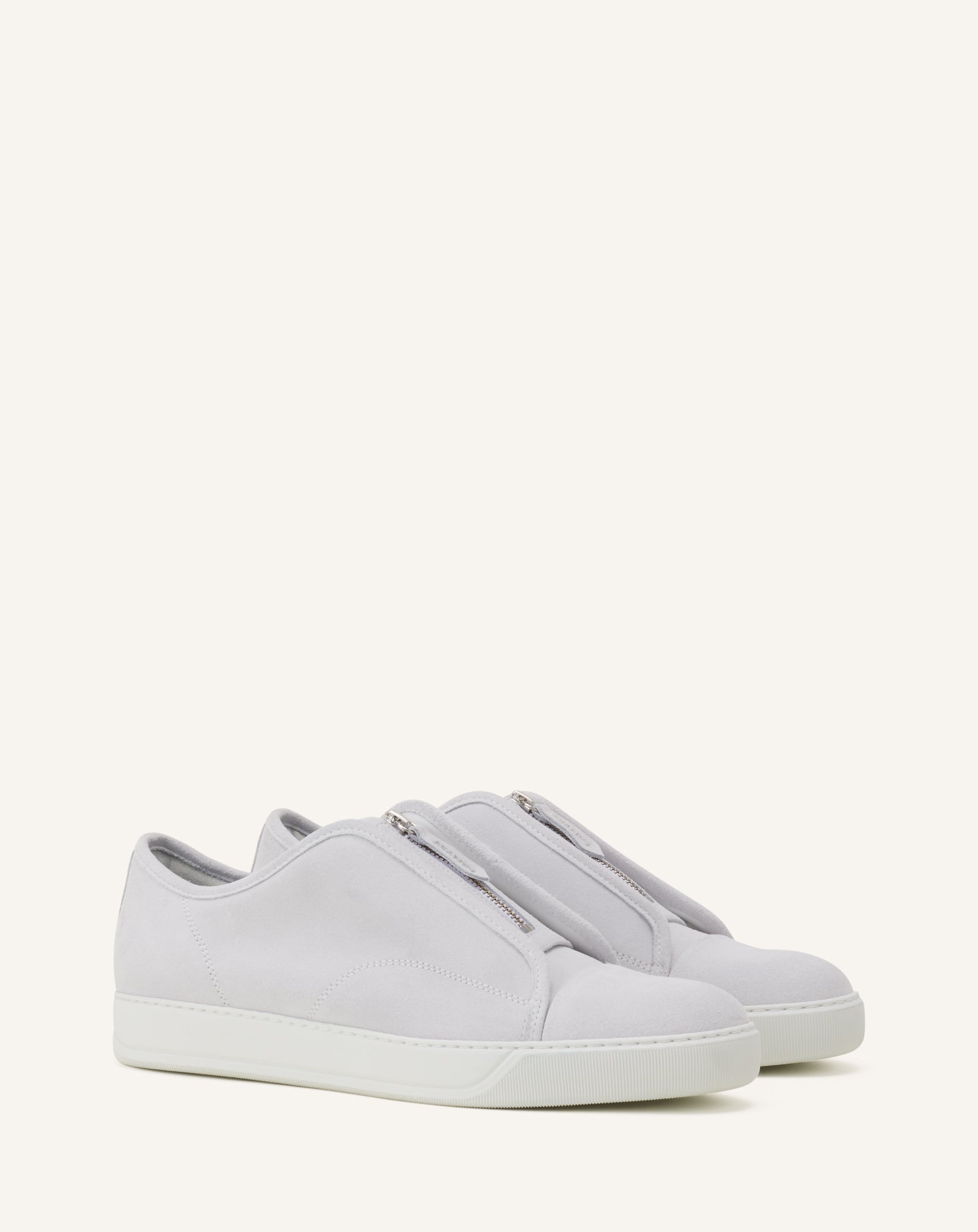 Sneakers Dbb1 Zip En Suede White